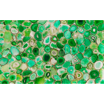 Backlit Green Agate